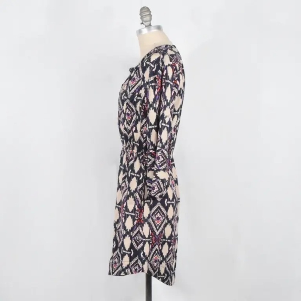 Holding Horses Mira Ikat Shirt Dress - Size 4 - Picture 3 of 4